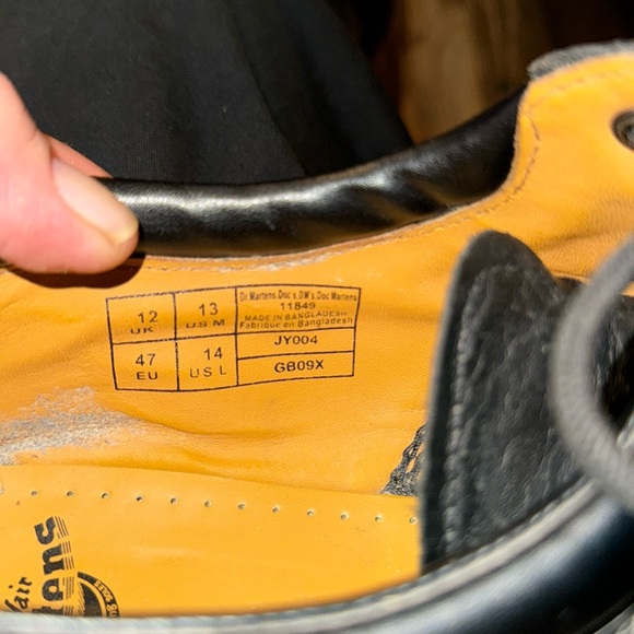 Dr. Martens 
8053 NAPPA LEATHER CASUAL SHOES
Men size 13 - Picture 7 of 9